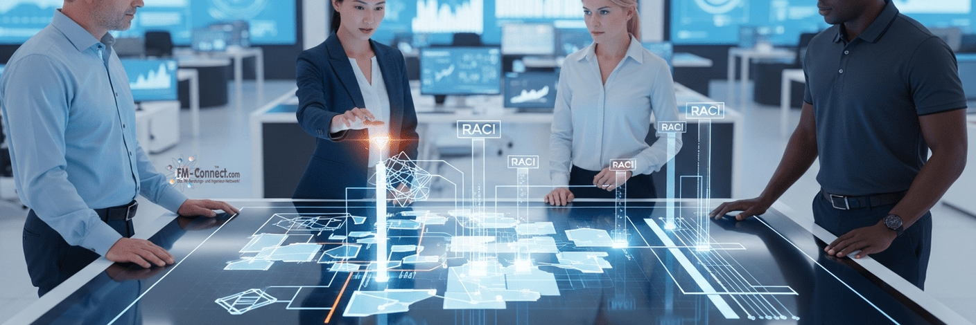 RACI- und Eskalationsstrukturen im Facility-Management-Projektstart