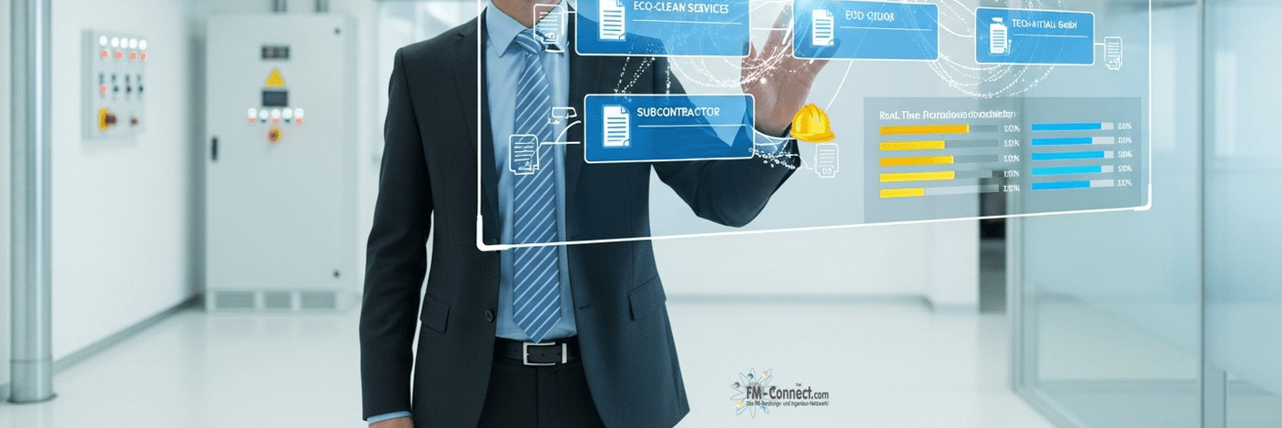 Nachunternehmersteuerung zur Koordination externer Leistungen im Facility Management