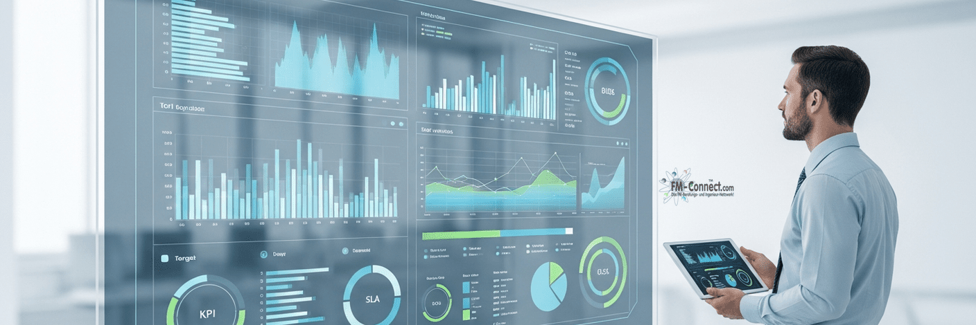 SLA- und KPI-Review im Facility Management mit Performanceanalyse